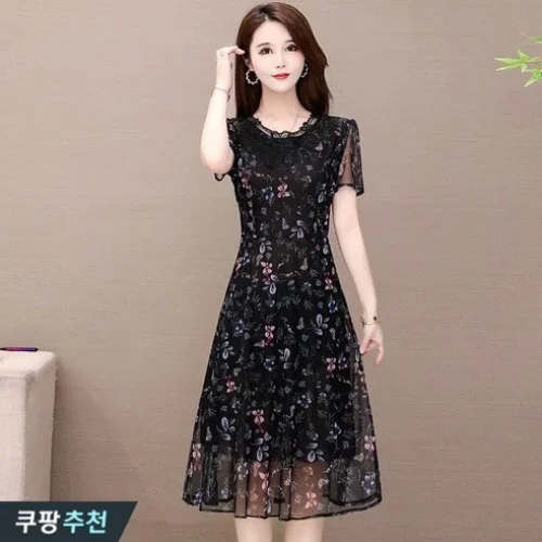 POMTOR 여름원피스 리얼 리뷰: 시원하고 스타일리시한 쉬폰 원피스