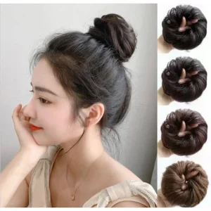 Read more about the article 더로우 풍성한 똥머리 가발 밴드, 다크브라운 – 실사용 후기