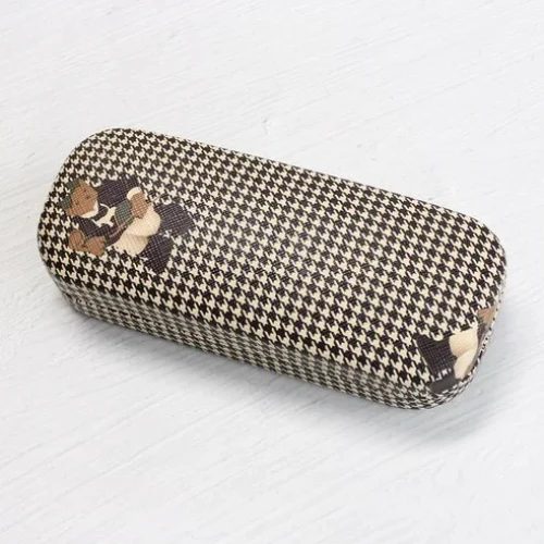 라피던트 하운드투스 체크 곰돌이 안경집 – 리얼 리뷰로 확인하는 내구성과 디자인의 조화!