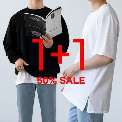 [실제 리뷰] 남자 레이어드 티셔츠, 편안함과 스타일을 동시에!