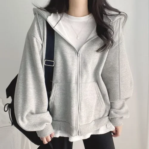 위드후이린 여성용 교복템 후드 집업: 실제 리뷰 및 솔직한 후기