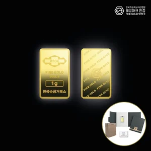 Read more about the article 순금으로 특별한 순간, 한국순금거래소의 골드바 1g 상세 리뷰