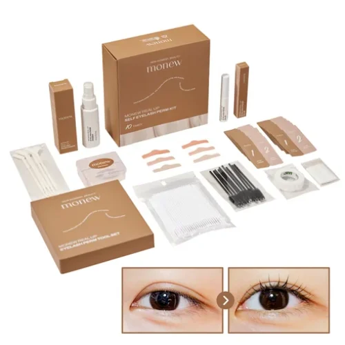 모뉴 리얼업 셀프 속눈썹펌 키트 – 1년 사용 리얼 리뷰!